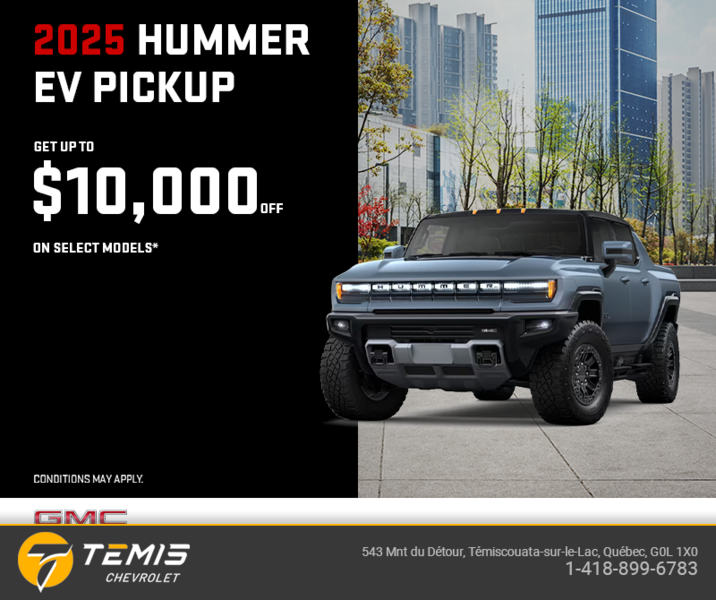 The 2025 GMC Hummer EV Pickup