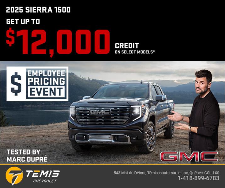 The 2025 GMC Sierra 1500