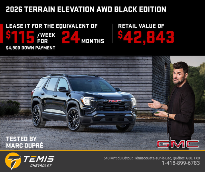 The 2026 GMC Terrain