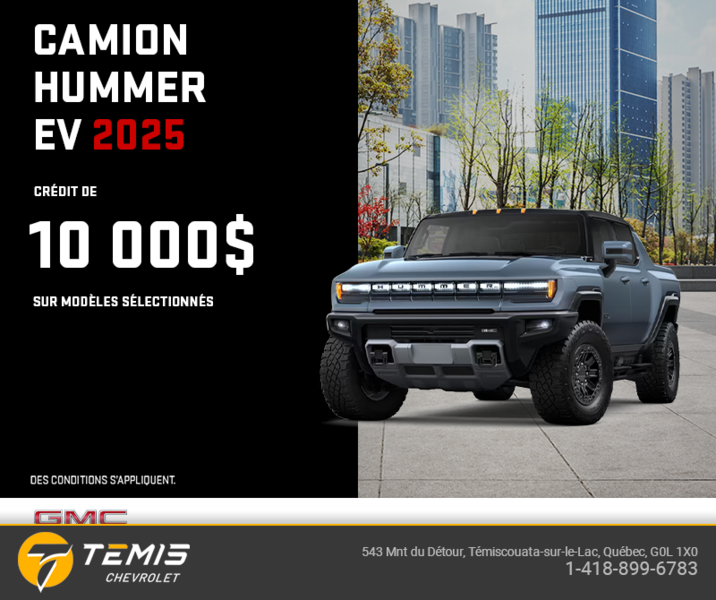 Le GMC Camion Hummer EV 2025