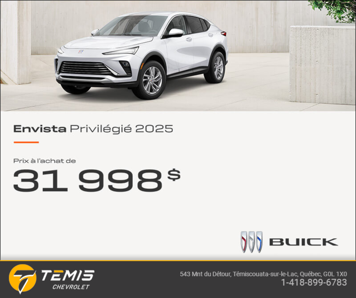 Procurez-vous la Buick Envista 2025