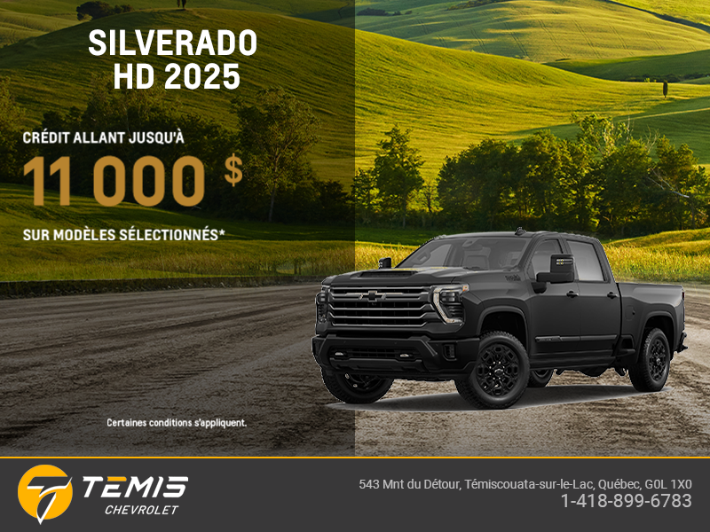 Procurez-vous le Chevrolet Silverado 2500 2025