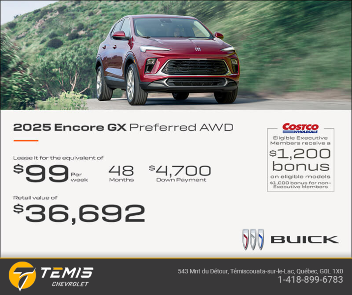 Get the 2025 Buick Encore GX