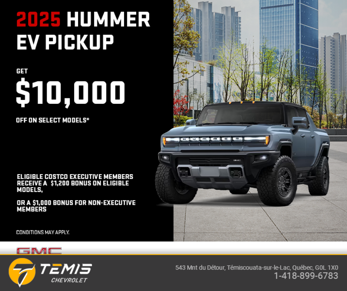 The 2025 GMC Hummer EV Pickup