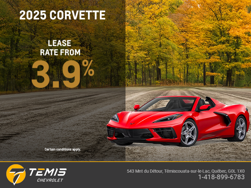 Get the 2025 Chevrolet Corvette