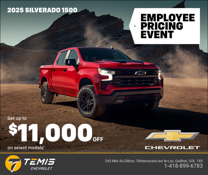 Get the 2025 Chevrolet Silverado 1500