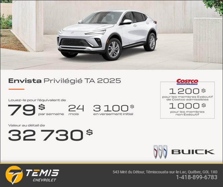 Procurez-vous la Buick Envista 2025
