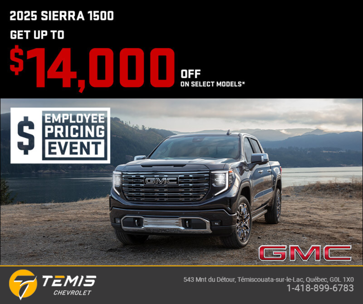 The 2025 GMC Sierra 1500