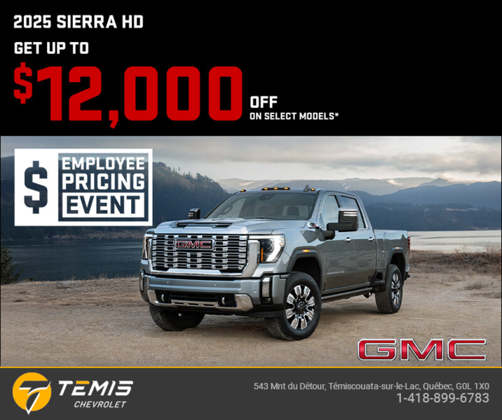 The 2025 GMC Sierra HD