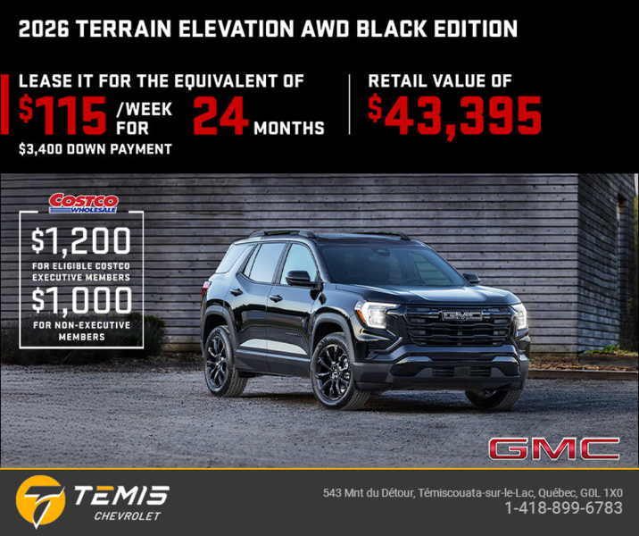 The 2026 GMC Terrain