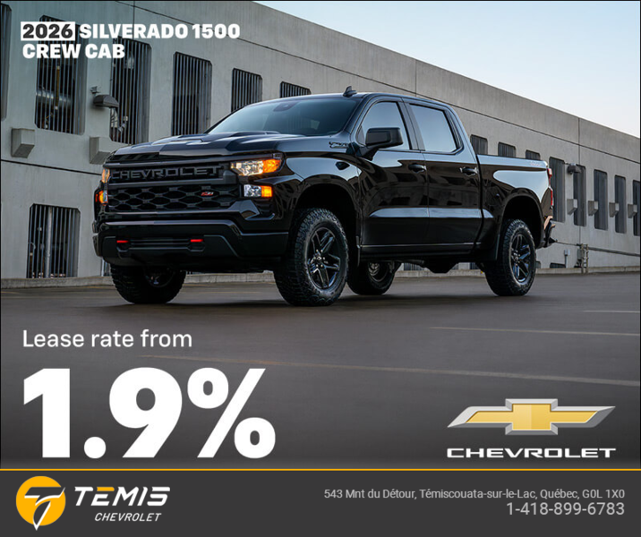 Get the 2026 Chevrolet Silverado 1500