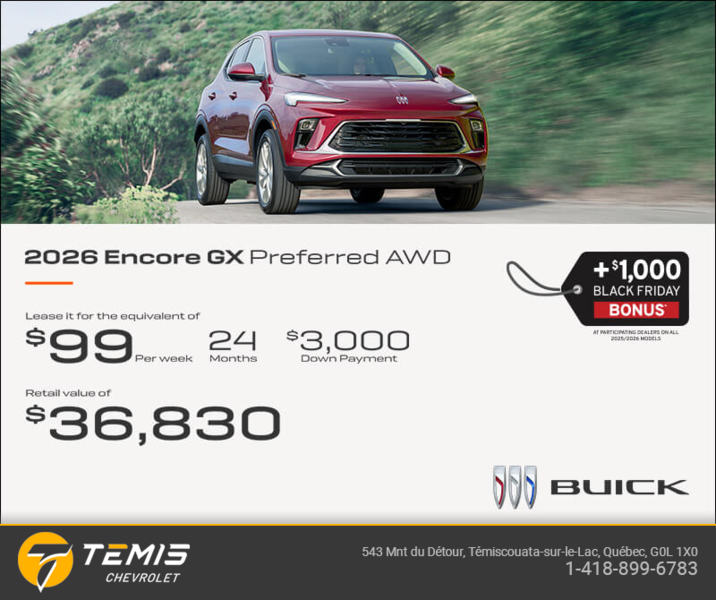 Get the 2026 Buick Encore GX
