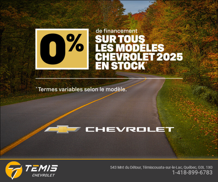 L'événement du mois Chevrolet