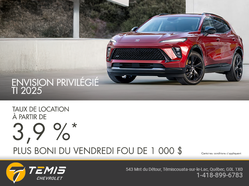 Procurez-vous la Buick Envision 2025