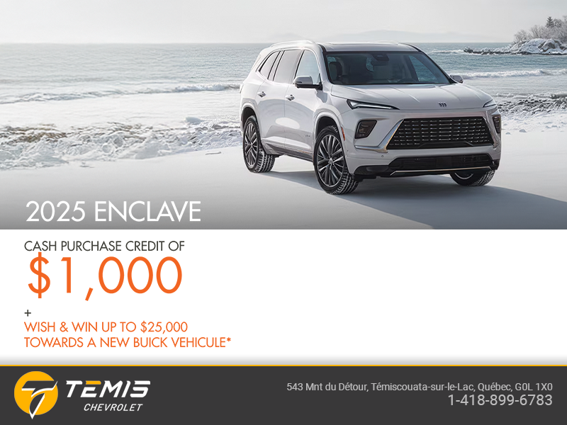 Get the 2025 Buick Enclave