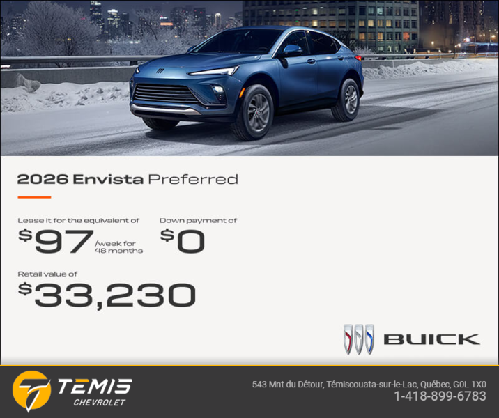 Get the 2026 Buick Envista