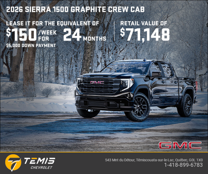 The 2026 GMC Sierra 1500