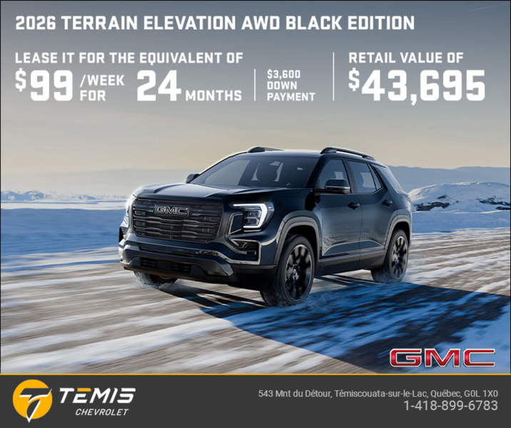 The 2026 GMC Terrain