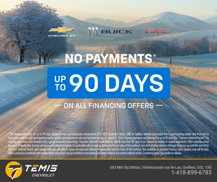 Chevrolet 90 Days Event!