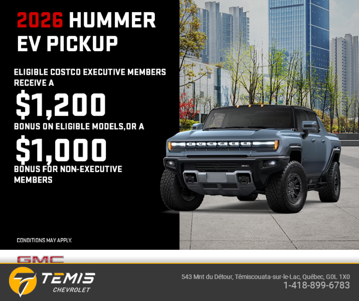 The 2026 GMC Hummer EV Pickup