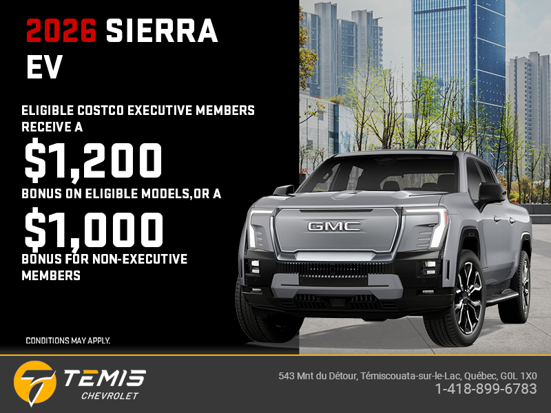 The 2026 GMC Sierra EV