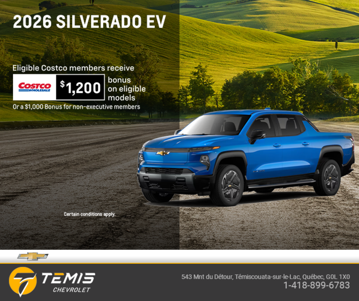 Get the 2026 Chevrolet Silverado EV