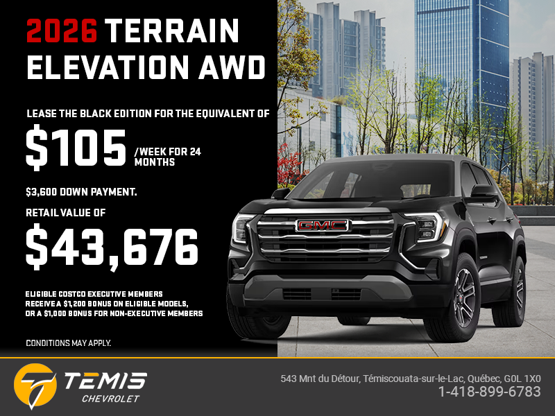 The 2026 GMC Terrain