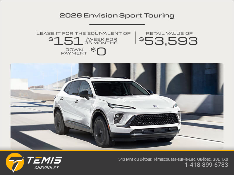 Get the 2026 Buick Envision