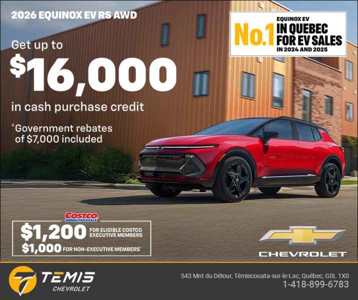 Get the 2026 Chevrolet Equinox EV