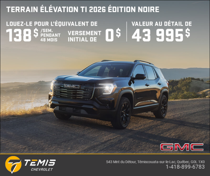 Le GMC Terrain 2026