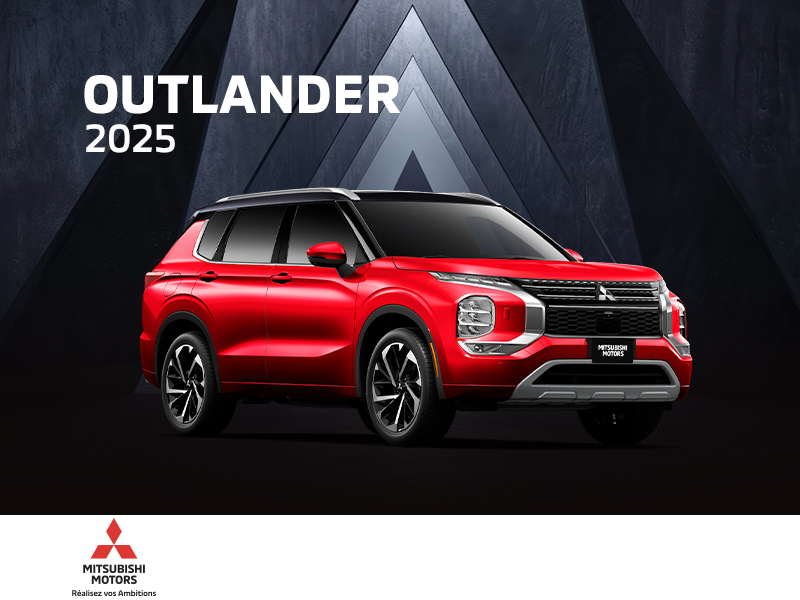 Procurez-vous le Mitsubishi Outlander 2026