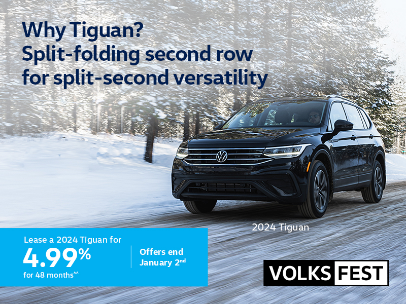 Get the 2024 Volkswagen Tiguan