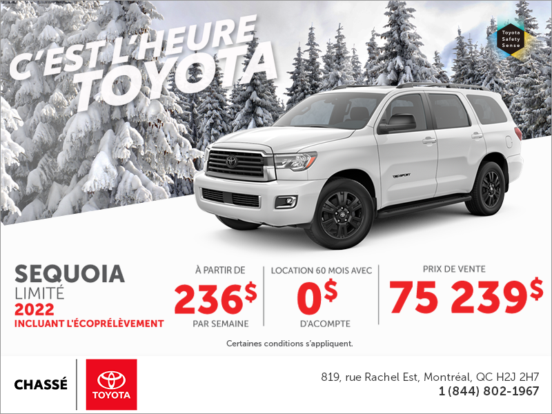 Toyota Sequoia 2022