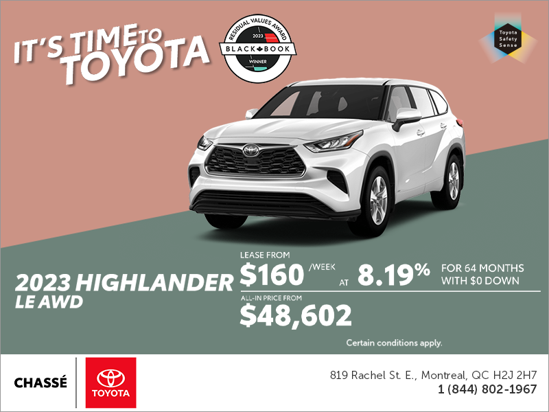 2023 Toyota Highlander