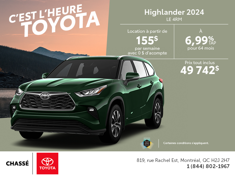 Toyota Highlander 2024