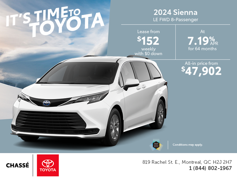 2024 Toyota Sienna Hybrid