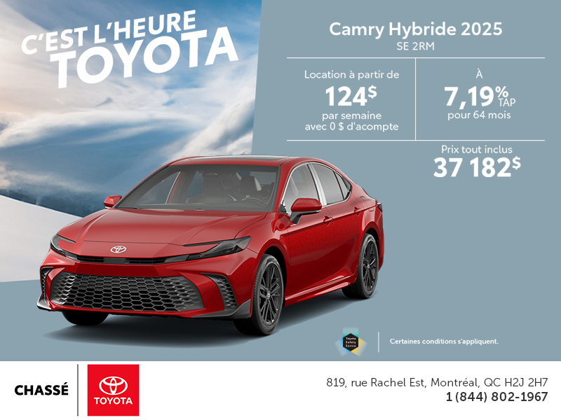 Toyota Camry Hybrid 2025