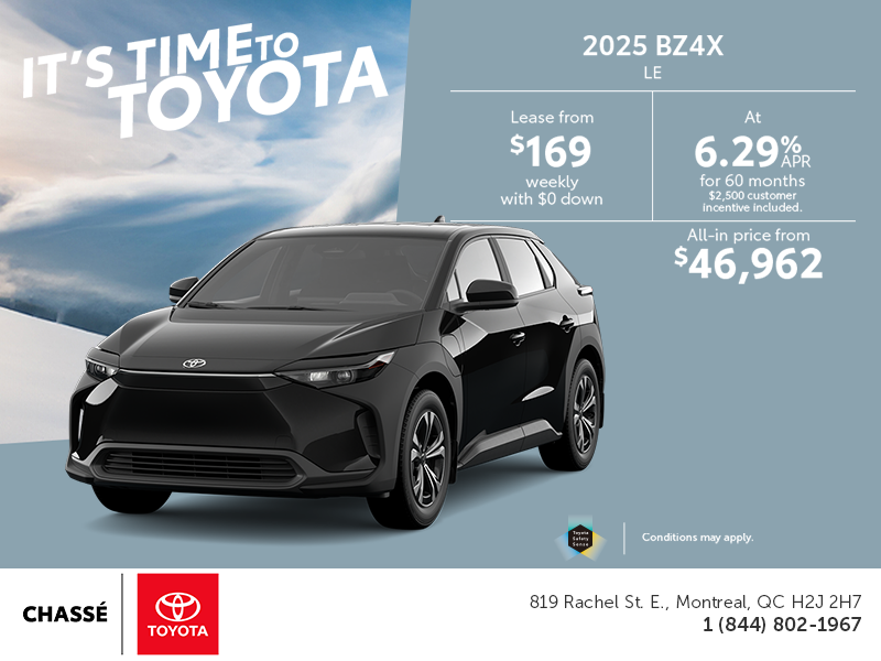 2025 Toyota BZ4X