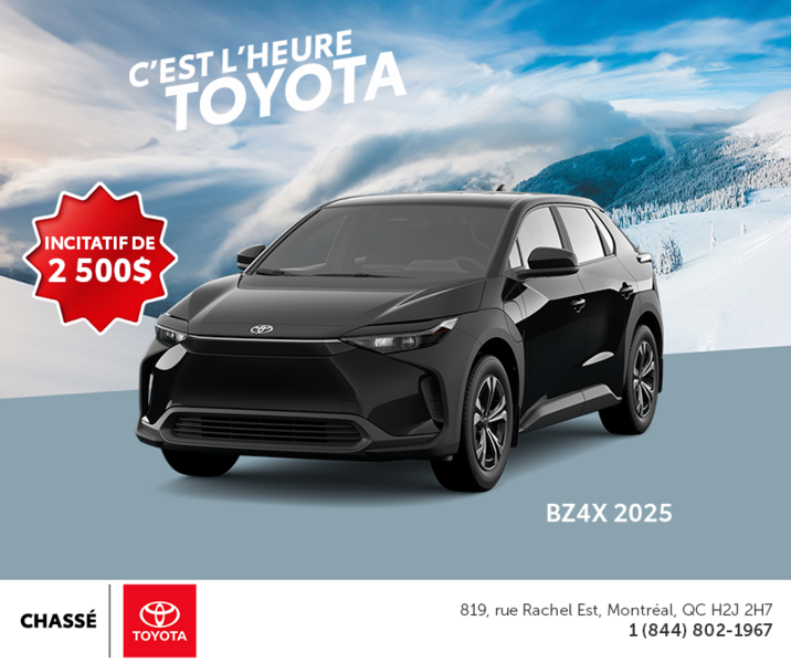 C'est l'heure Toyota!