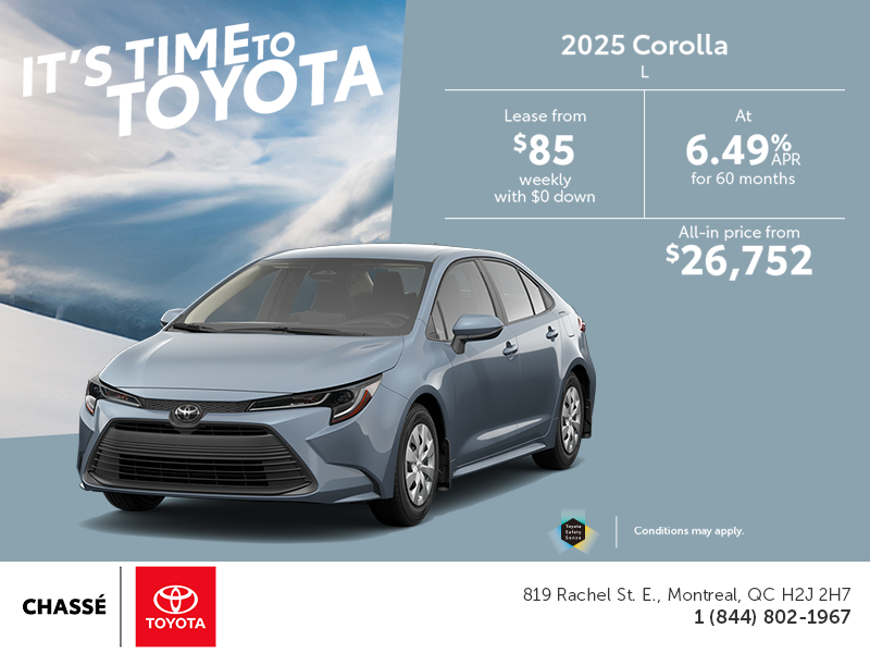 2025 Toyota Corolla