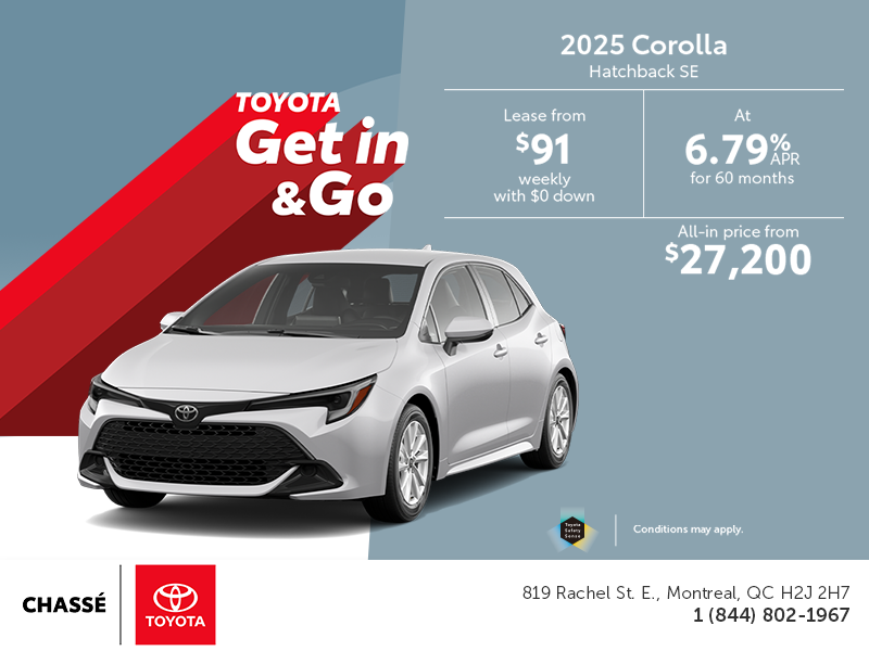 2025 Toyota Corolla Hatchback