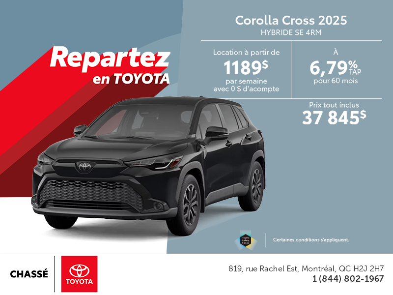 Toyota Corolla Cross Hybrid 2025