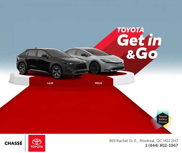 Get in and go!