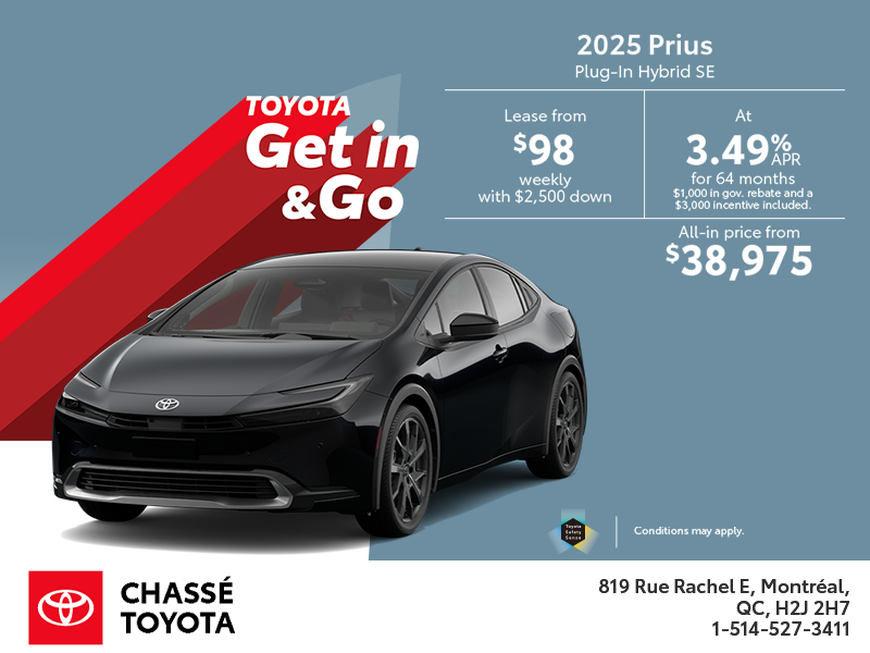 2025 Toyota Prius Plug-In Hybrid