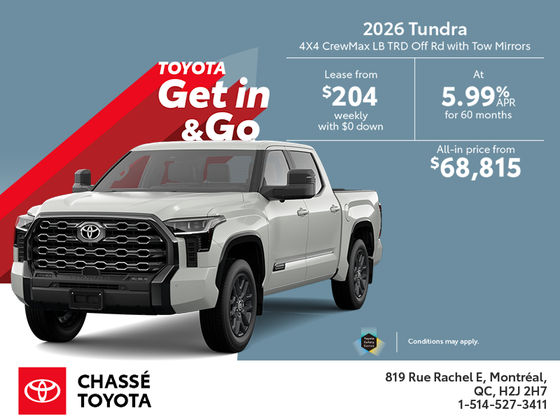 2026 Toyota Tundra