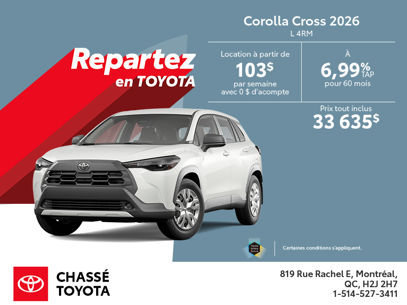 Toyota Corolla Cross 2026
