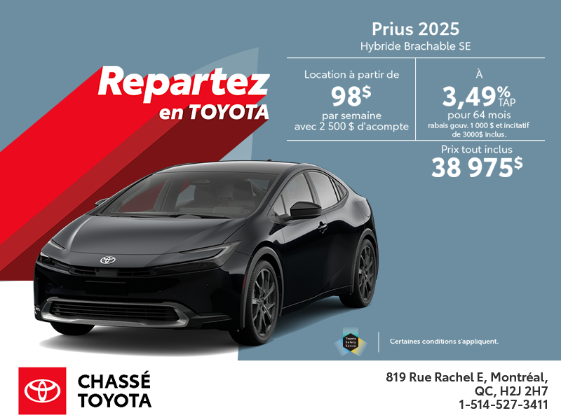 Toyota Prius Plug-In Hybrid 2025