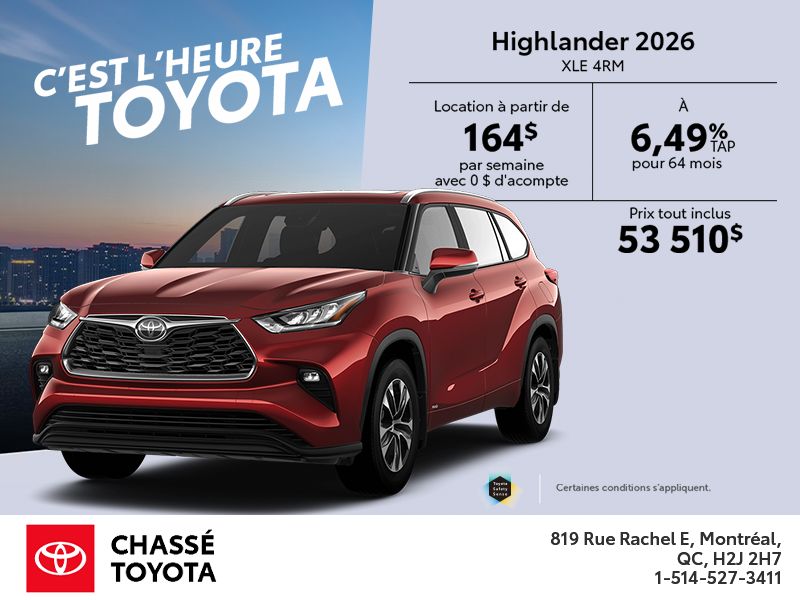 Toyota Highlander 2026