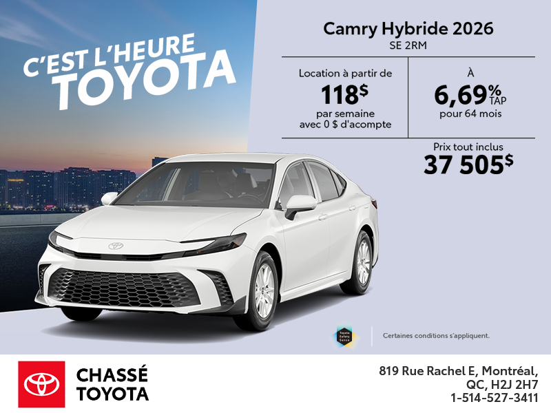 Toyota Camry Hybrid 2026