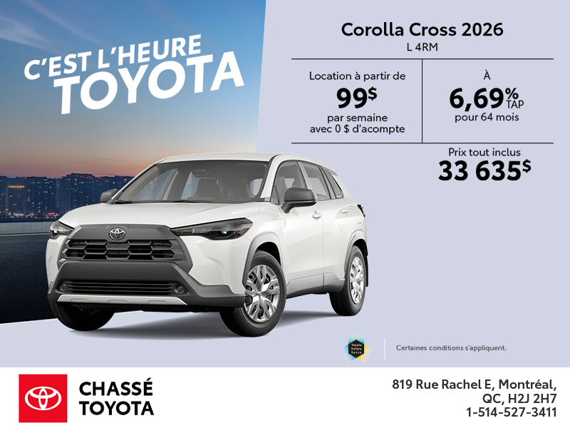 Toyota Corolla Cross 2026